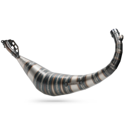 Uitlaat Voca Racing Rookie Zwart 50/70CC Derbi