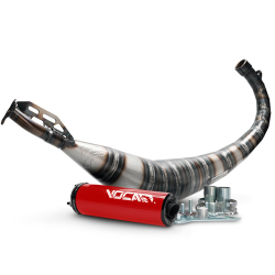 Uitlaat Voca Racing Rookie Rood 50/70CC AM6