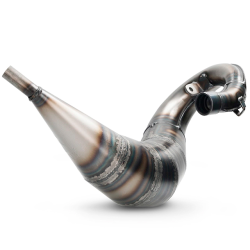 Uitlaat Voca Cross Rookie Rieju MRT 50/70CC Rood Bovenlangs