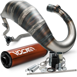 Uitlaat Voca 50/70 Cross Rookie Rood Sherco 50 SM-R / SE