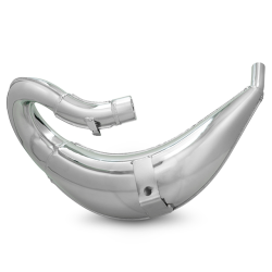 Uitlaat Voca 50/70 Chromed Cross Zwart Derbi Senda / Aprilia SX