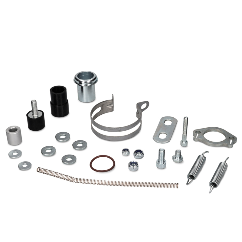 Uitlaat Voca 50/70 Chromed Cross Rood Derbi Senda / Aprilia SX