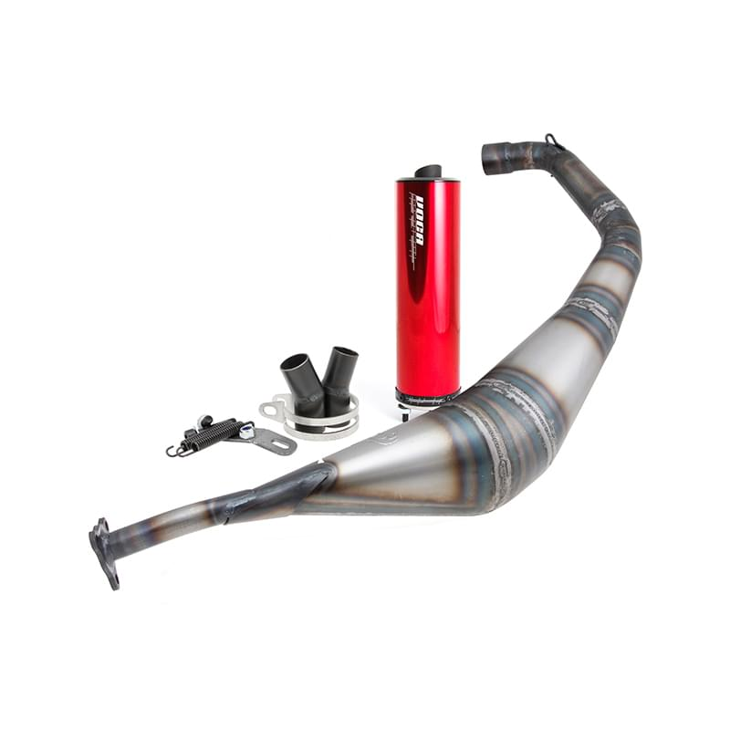 Uitlaat Voca Racing Warrior Rood 50/70CC AM6