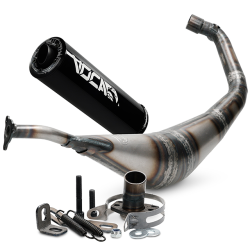 Uitlaat Voca Racing Warrior Zwart 50/70CC Derbi SM