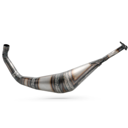 Uitlaat Voca Racing Warrior Rood 50/70CC Derbi SM