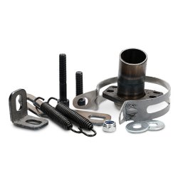 Uitlaat Voca Racing Warrior Rood 50/70CC Derbi SM