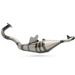 Uitlaat Voca Sabotage Carbon 50/70CC Piaggio 2-Takt