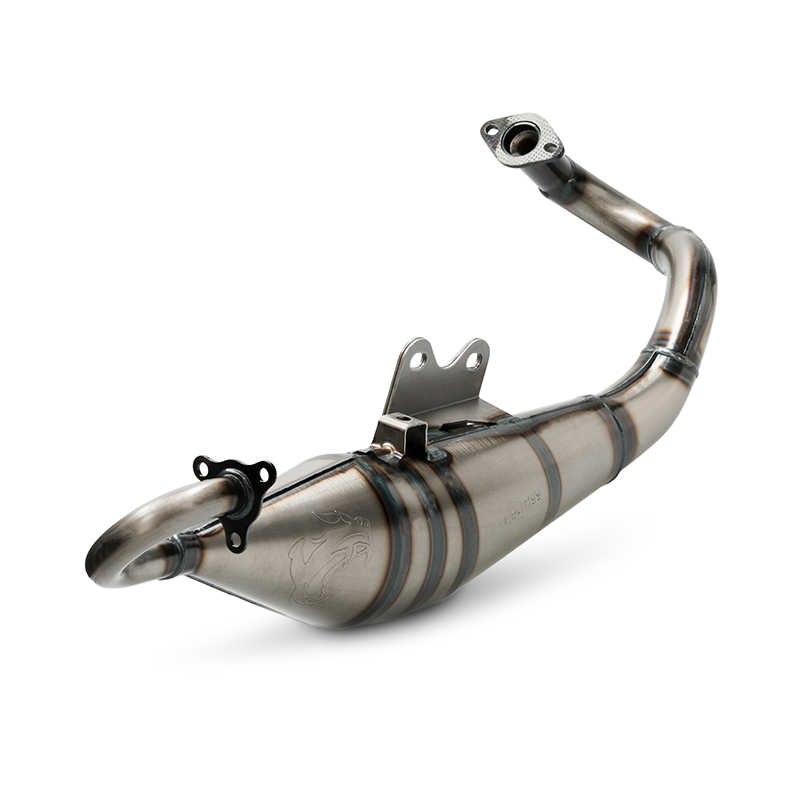 Uitlaat Voca Sabotage Carbon 50/70CC Piaggio 2-Takt