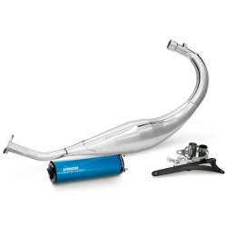 Uitlaat Voca 50/70 Chromed Blauw Beta RR 2012