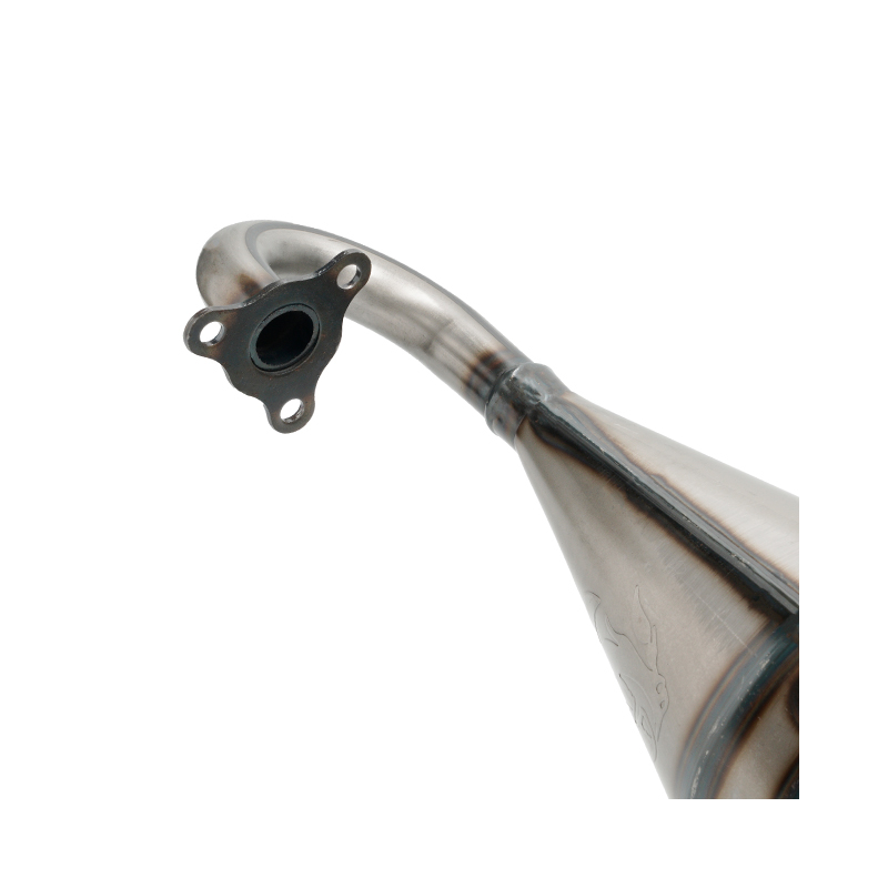 Uitlaat Voca Sabotage Rood 50/70CC Piaggio 2-Takt