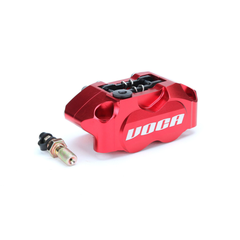 Remklauw Voca-Racing Radiaal 4-Zuigers Rood