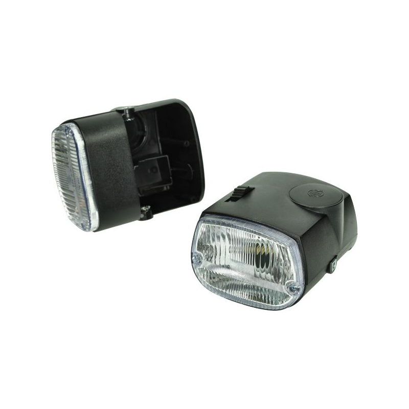 Koplamp Zwart Gilera Citta / Vespa Ciao Koplamp Zwart Gilera Citta / Vespa Ciao