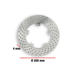 Remschijf Malossi 200MM Zip2000SP