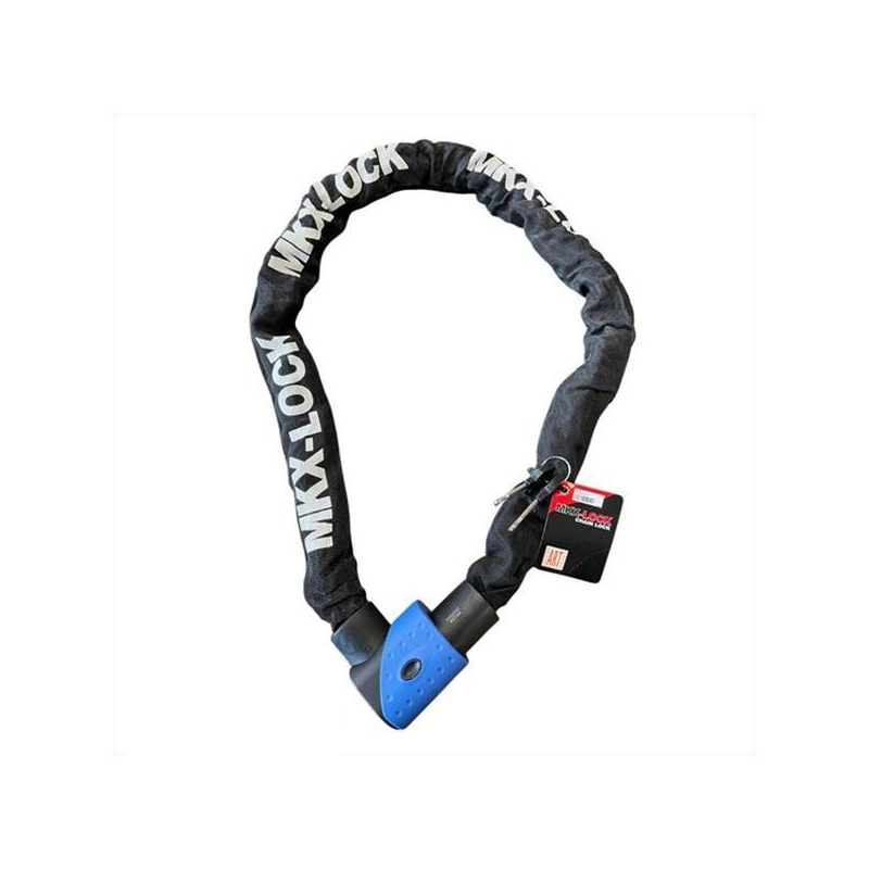 Kettingslot MKX-Lock 120 cm – ART 3* | Vaste Kop | 10mm Schakels Kettingslot MKX-Lock 120 cm – ART 3* | Vaste Kop | 10mm Schakels
