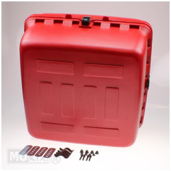 Pizza Koffer 50x50x31 cm – Ongeïsoleerd – Rood