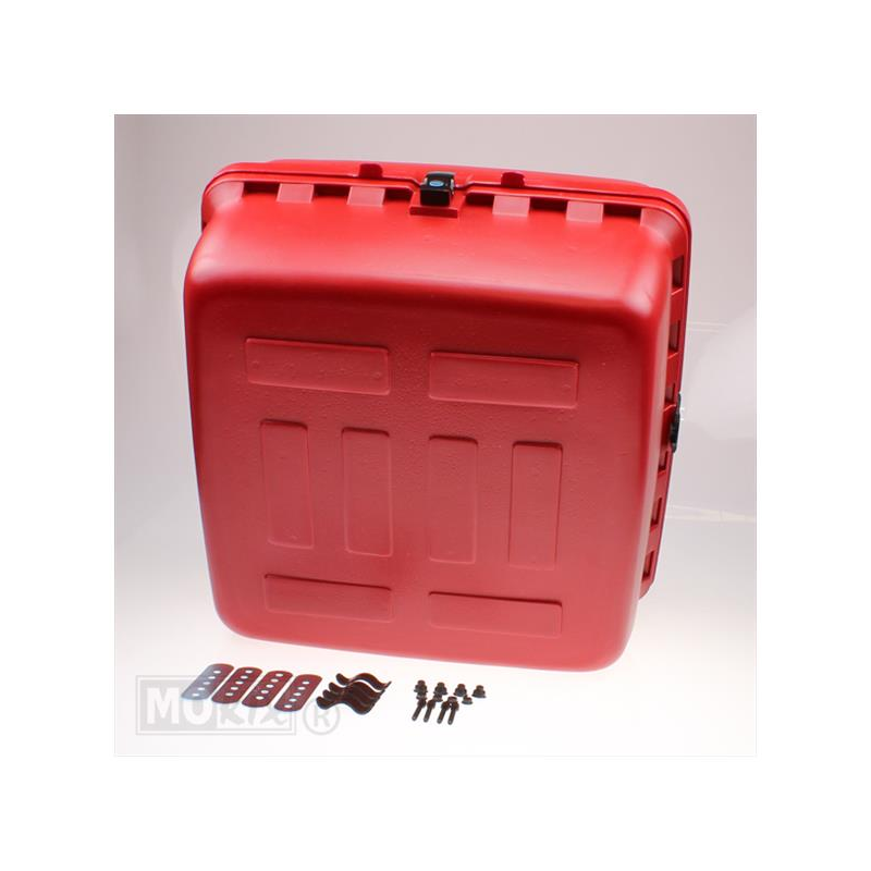 Pizza Koffer 50x50x31 cm – Ongeïsoleerd – Rood