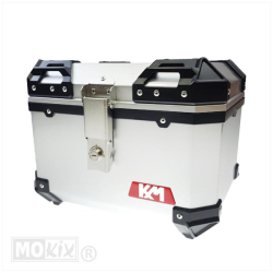 Topkoffer KXM 45L – Zilver – 42,5x37x33 cm