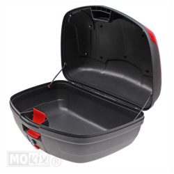 Topkoffer KXM RR 46L – Zwart – Inclusief Slede – 55x42x32 cm