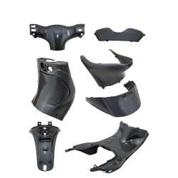 Carbon Plaatwerkset Binnenzijde Zip2000 – 9-delig – Carbonlook