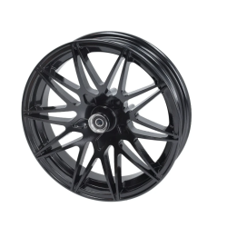 Velgenset Zip Glans Zwart Oversize Fast-Arrow Glans (Inclusief alle montagematerialen)