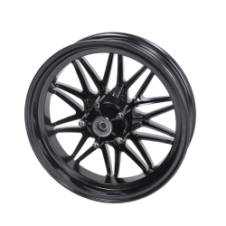 Velgenset Zip Glans Zwart Oversize Fast-Arrow Glans (Inclusief alle montagematerialen)