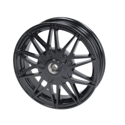 Velgenset Zip Glans Zwart Oversize Fast-Arrow Glans (Inclusief alle montagematerialen)