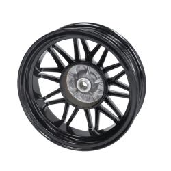 Velgenset Zip Glans Zwart Oversize Fast-Arrow Glans (Inclusief alle montagematerialen)