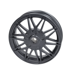 Velgenset Zip Mat Zwart Oversize Fast-Arrow Glans (Inclusief alle montagematerialen)