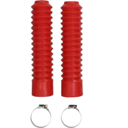 Voorvorkrubbers Rood 250MM Honda MT / MB