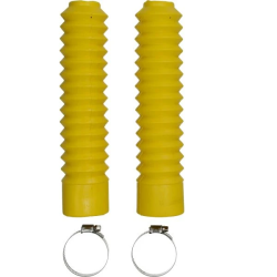 Voorvorkrubbers Geel 250MM Honda MT / MB