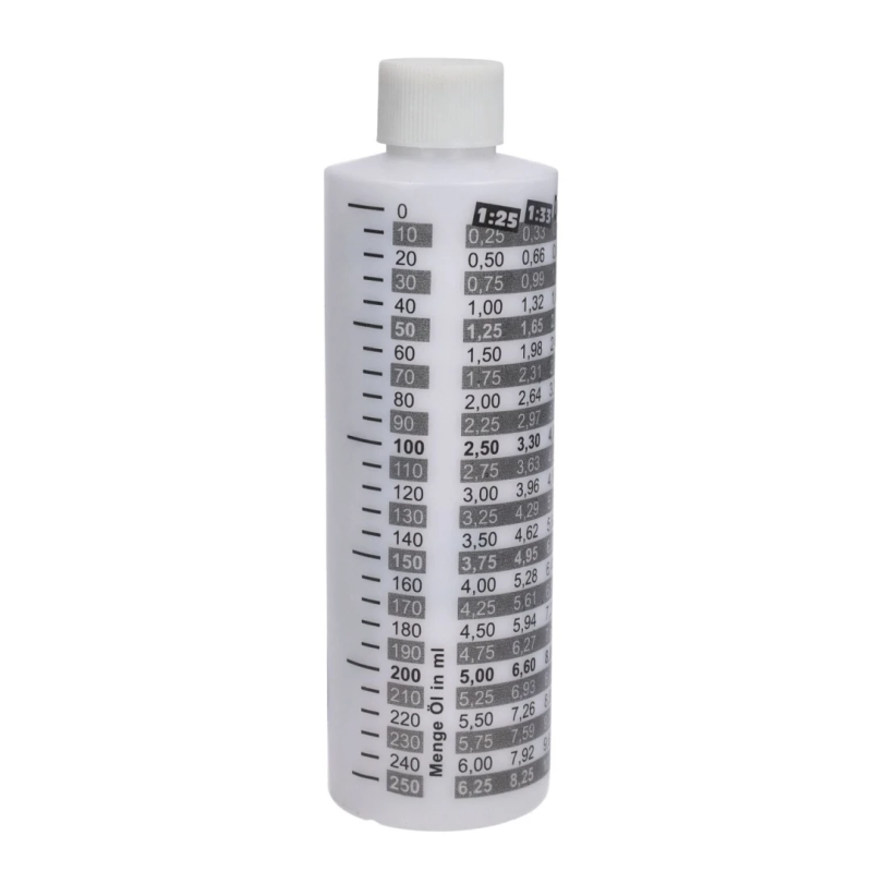 Mengfles / Maatbeker Schmitt 250ML – Voor 2-Takt Olie Mengen Mengfles / Maatbeker Schmitt 250ML – Voor 2-Takt Olie Mengen