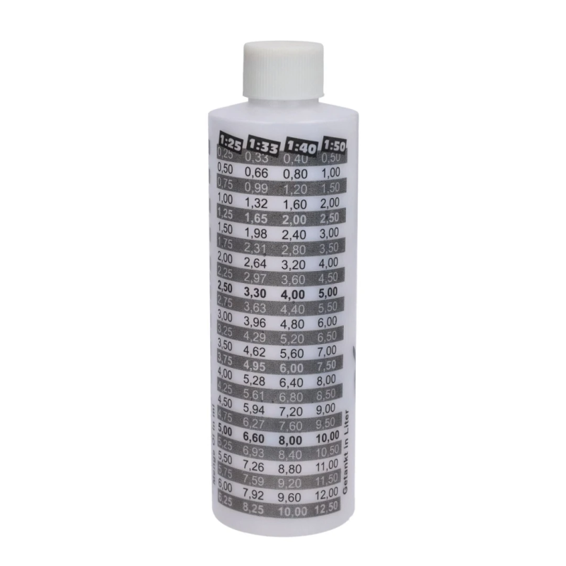 Mengfles / Maatbeker Schmitt 250ML – Voor 2-Takt Olie Mengen Mengfles / Maatbeker Schmitt 250ML – Voor 2-Takt Olie Mengen