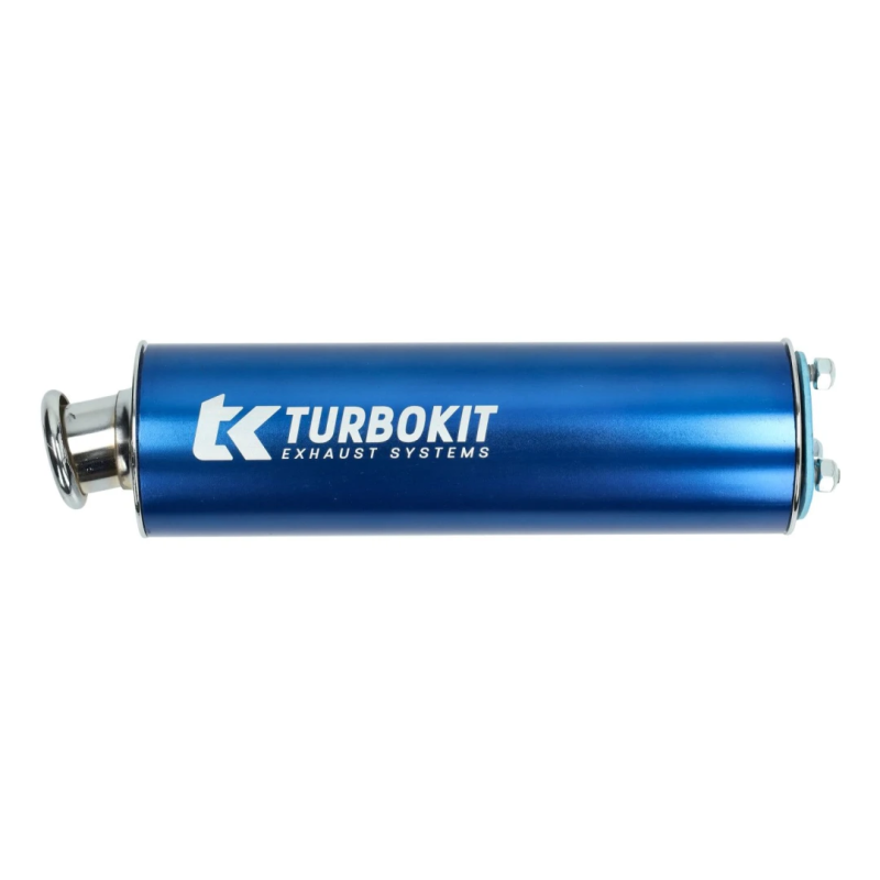 Uitlaatdemper Turbokit Universeel 3-gaats Blauw