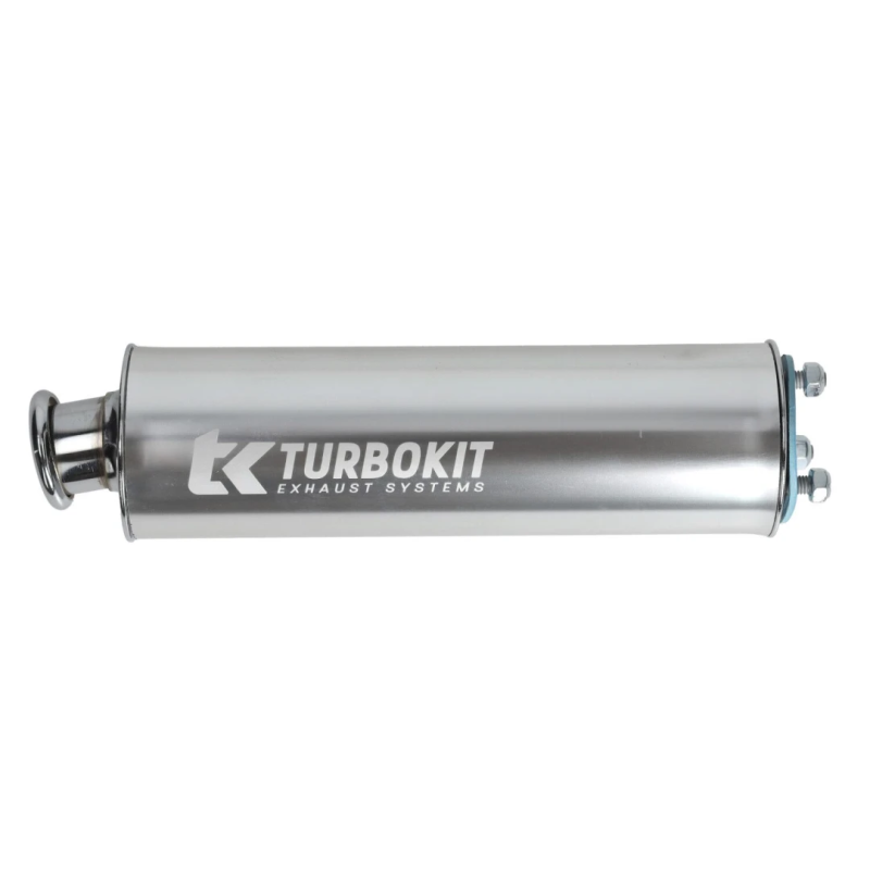 Uitlaatdemper Turbokit Universeel 3-gaats Zilver Uitlaatdemper Turbokit Universeel 3-gaats Zilver