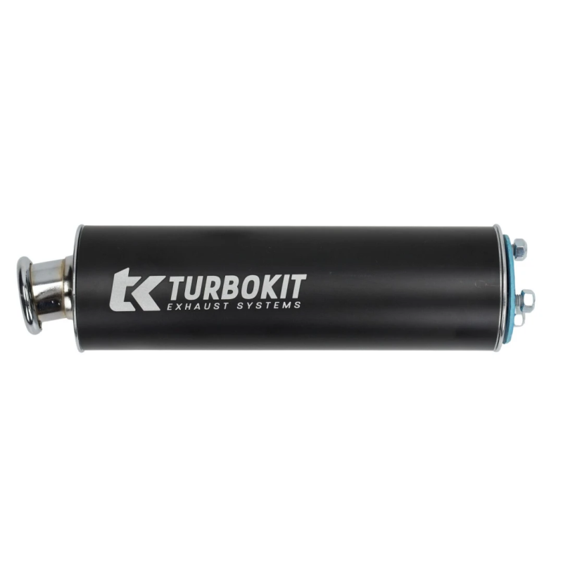 Uitlaatdemper Turbokit Universeel 3-gaats Zwart Uitlaatdemper Turbokit Universeel 3-gaats Zwart