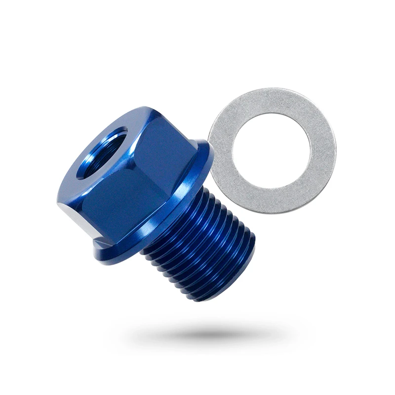 Adapter Temperatuursensor Derbi M14X1.50 naar 1/8