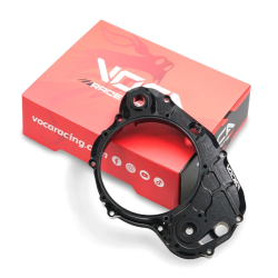 VOCA CNC Koppelingsdeksel Minarelli AM6 - Zwart