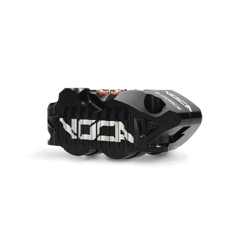 VOCA G-Force PRO Remklauw 4-zuiger Ø25 – Zwart – Incl. Gesinterde Remblokken