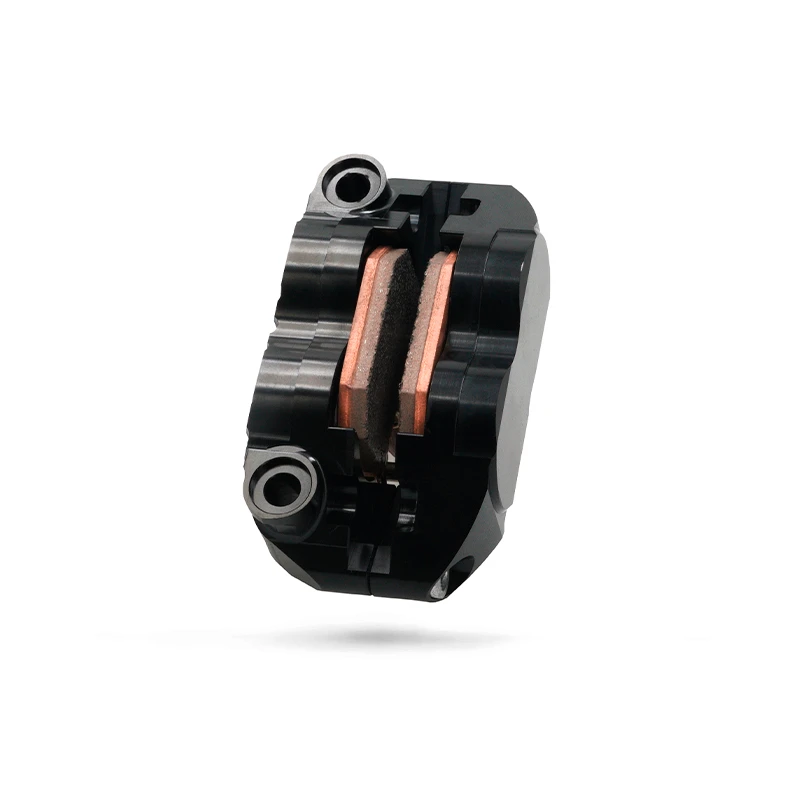 VOCA G-Force PRO Remklauw 4-zuiger Ø25 – Zwart – Incl. Gesinterde Remblokken