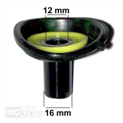 Gasschuif Membraan 16MM GY6