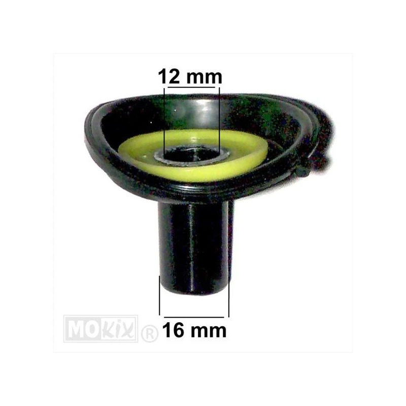 Gasschuif Membraan 16MM GY6