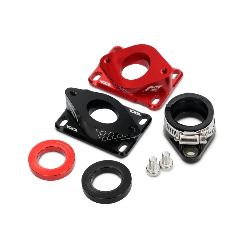 Inlaatspruitstuk Voca Derbi / AM6 PWK 21-28 mm Zwart Inlaatspruitstuk Voca Derbi / AM6 PWK 21-28 mm Zwart