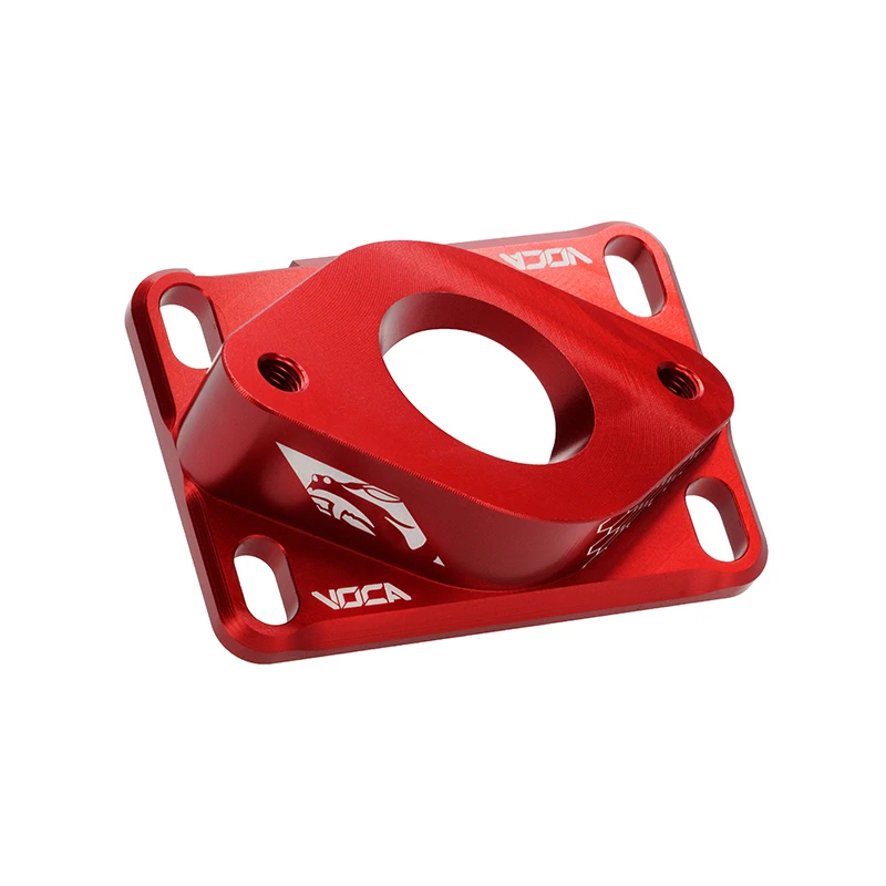 Inlaatspruitstuk Voca Derbi / AM6 PWK 21-28 mm Rood Inlaatspruitstuk Voca Derbi / AM6 PWK 21-28 mm Rood