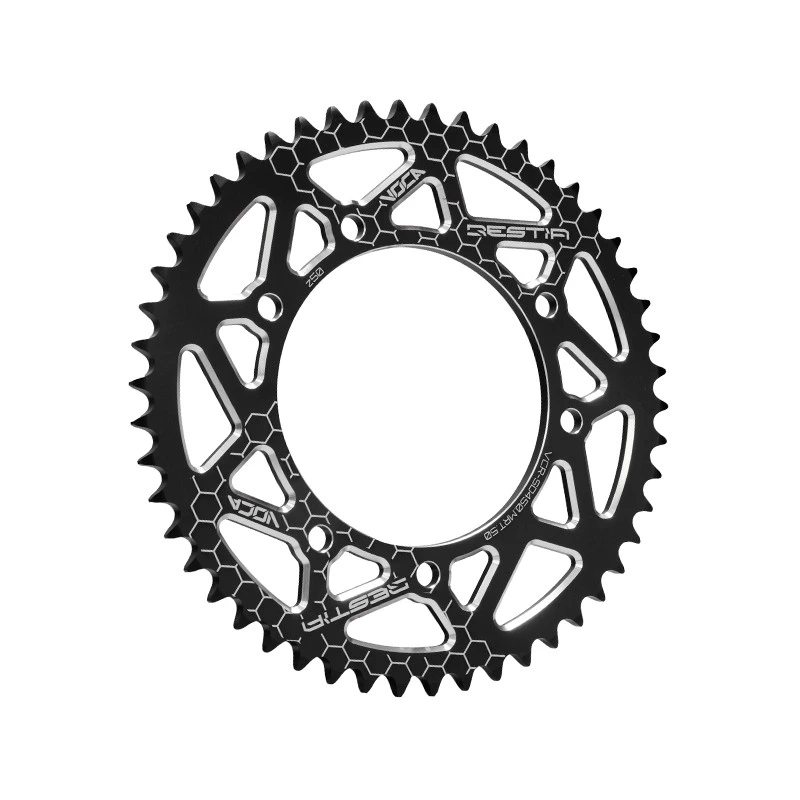 Achtertandwiel VOCA CNC 50 Tands 420 Derbi DRD / RS4 / GPR Nude Gietvelg Achtertandwiel VOCA CNC 50 Tands 420 Derbi DRD / RS4 / GPR Nude Gietvelg