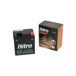 Accu Nitro YTX7L-BS GEL Onderhoudsvrij – Vespa & Piaggio IGET / Primavera / Sprint / Zip 4T