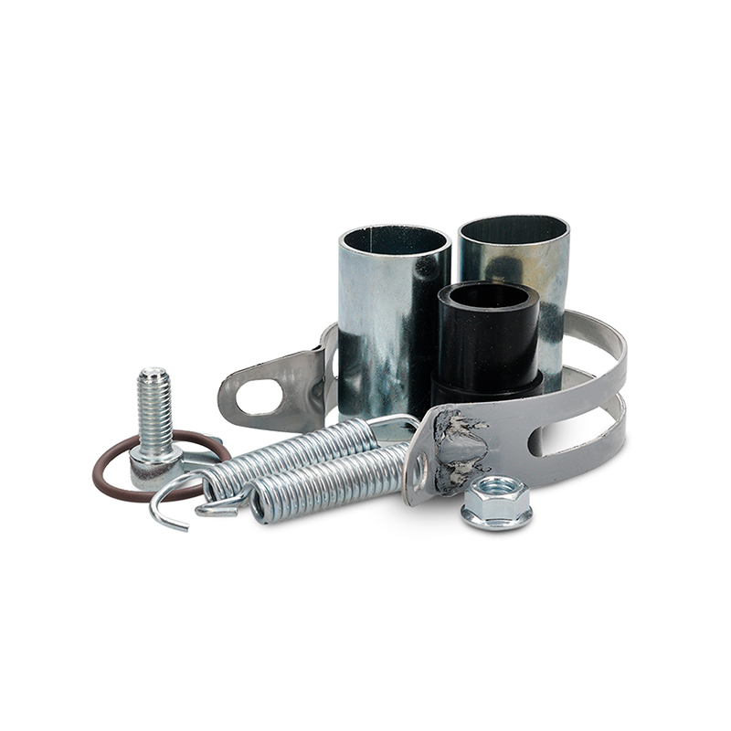 Uitlaat Voca 50/70 Chromed Cross Zwart Sherco 50 SM-R / SE