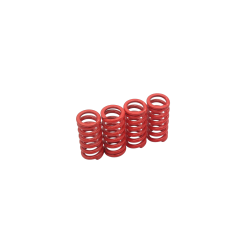 KRM Harde Koppelingsveren Set AM6 – Rode Verenset (4 stuks)