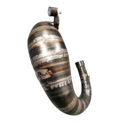 KRM Offroad Uitlaat 80-90cc Bovenlangs Rieju MRT / AM6