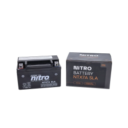 Nitro YTX7A-BS Gel Accu 12V 6Ah – Voor Peugeot, Kymco, Sym & China 4T Scooters