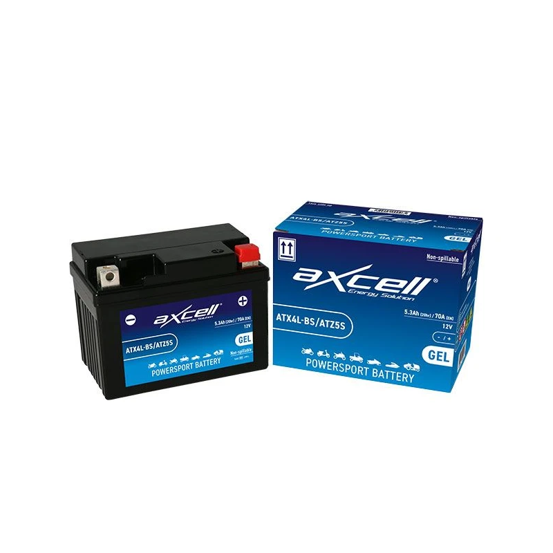 Axcell ATX4L-BS Gel Accu 12V 5Ah
